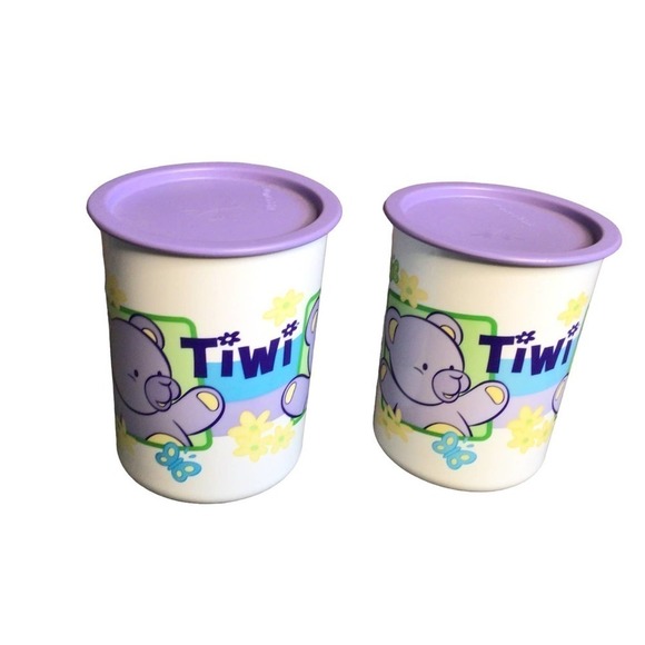 Brand new Tupperware TIWI Bear canister containers *set of 2* - Picture 4 of 4